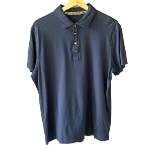 Raffi Men’s Navy 100% Cotton Polo Shirt XL
